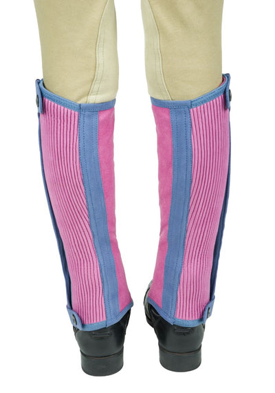 TuffRider Children's Keeneland Synthetic Half Chaps - Breeches.com
