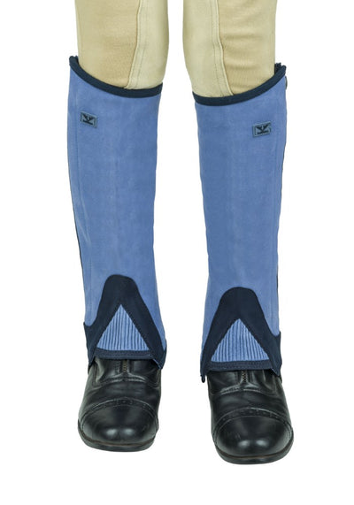 TuffRider Children's Keeneland Synthetic Half Chaps - Breeches.com