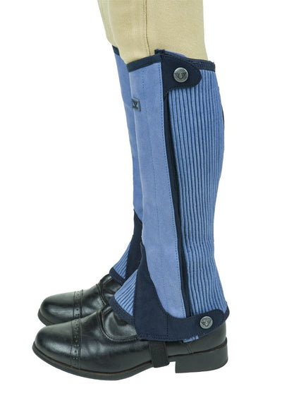 TuffRider Children's Keeneland Synthetic Half Chaps - Breeches.com