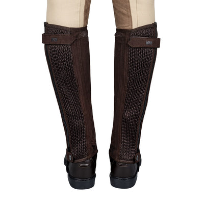 TuffRider Ladies Double Up Air Mesh Half Chap and Glove Set - Breeches.com