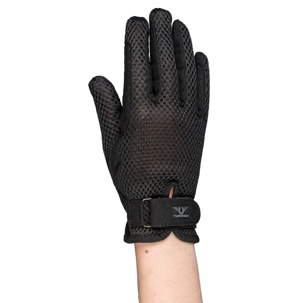 TuffRider Ladies Double Up Air Mesh Half Chap and Glove Set - Breeches.com