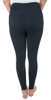 TuffRider Ladies Minerva 3 Season Printed Knee Patch Tights - Breeches.com