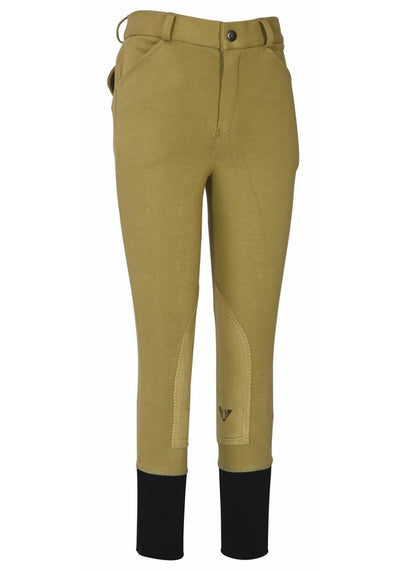 TuffRider Boys Patrol Light Knee Patch Breeches - Breeches.com