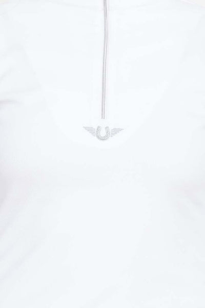 TuffRider Ladies Ventilated Technical Long Sleeve Sport Shirt - Breeches.com