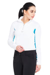 TuffRider Ladies Ventilated Technical Long Sleeve Sport Shirt - Breeches.com