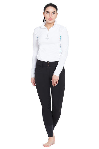 TuffRider Ladies Ventilated Technical Long Sleeve Sport Shirt - Breeches.com