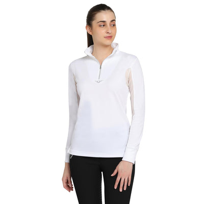 TuffRider Ladies Ventilated Technical Long Sleeve Sport Shirt - Breeches.com