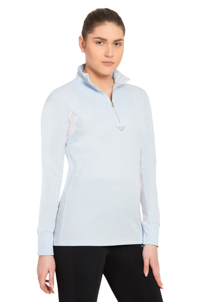 TuffRider Ladies Ventilated Technical Long Sleeve Sport Shirt - Breeches.com