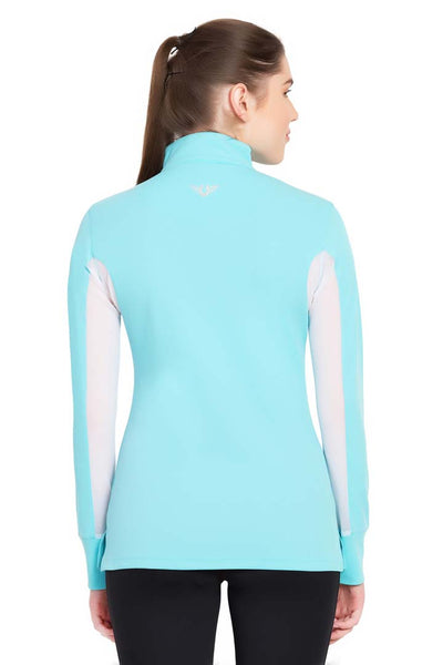 TuffRider Ladies Ventilated Technical Long Sleeve Sport Shirt - Breeches.com