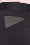 TuffRider Ladies Sydney Knee Patch Breeches w/ Contoured sock bottom (CSB) - Breeches.com