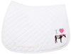 TuffRider I Heart Pony Girl Saddle Pad - Breeches.com