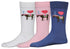 TuffRider I Heart Pony Ankle Socks - 3 Pack - Breeches.com