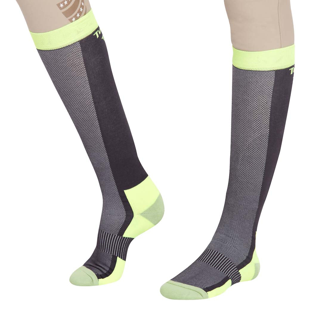 TuffRider Ladies Ventilated Knee Hi Socks - Breeches.com