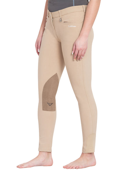 TuffRider Ladies Perfect Knee Patch Breeches - Breeches.com