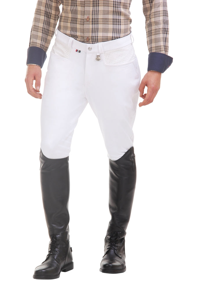 TuffRider Men's Oslo Knee Patch Breeches - Breeches.com