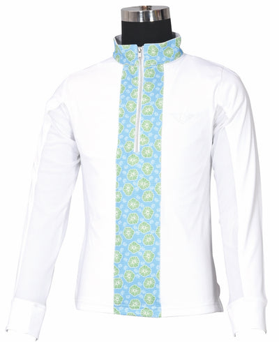 TuffRider Children's Athena EquiCool Riding Sport Shirt - Breeches.com