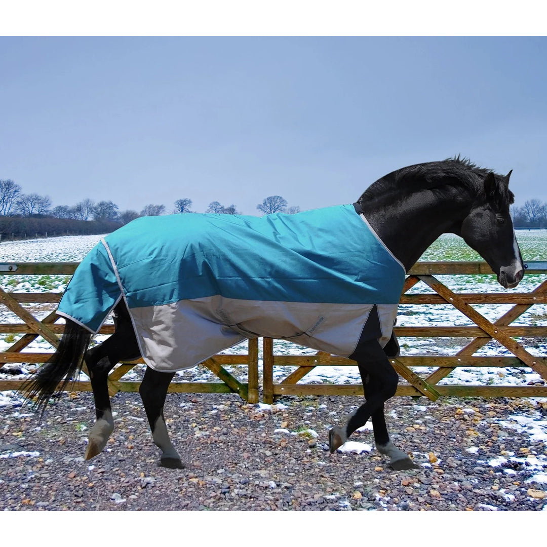 TuffRider Major 1200D Ballistic 220 GMS Turnout Standard Neck Two Tone Turnout Blanket - Breeches.com