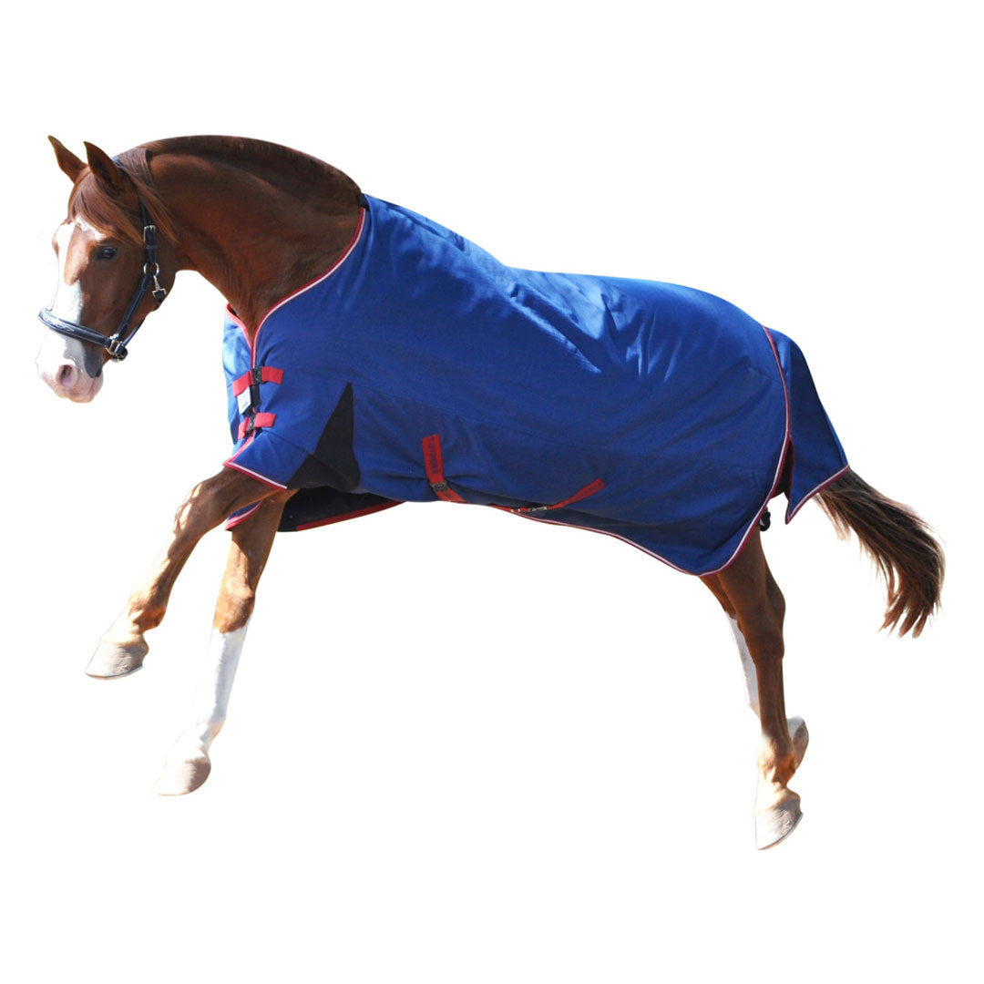 TuffRider Bonum 1200D Ripstop 100 GMS Standard Neck Light Weight Turnout Blanket - Breeches.com