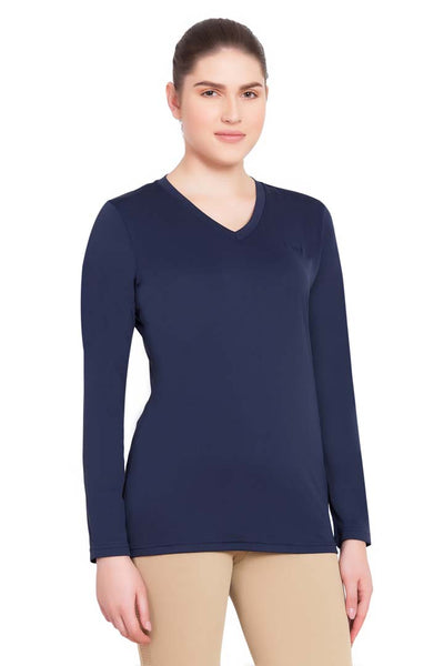 Tuffrider Ladies Taylor Tee Long Sleeve T-Shirt - Breeches.com