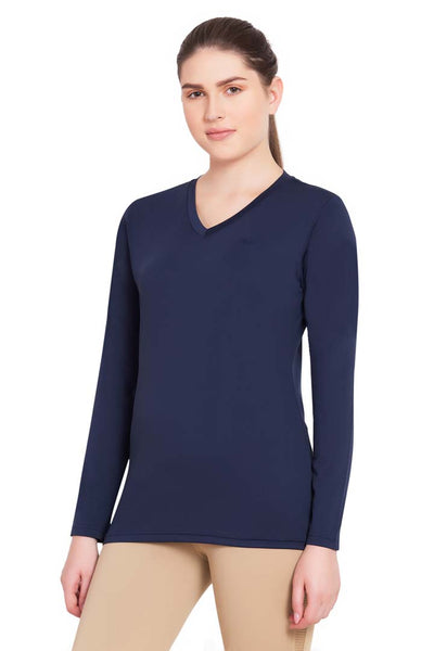 Tuffrider Ladies Taylor Tee Long Sleeve T-Shirt - Breeches.com
