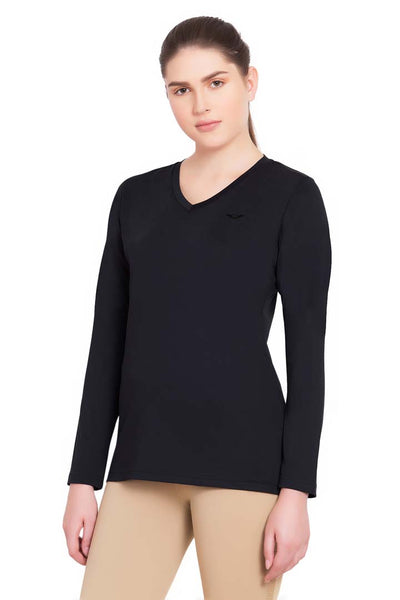 Tuffrider Ladies Taylor Tee Long Sleeve T-Shirt - Breeches.com