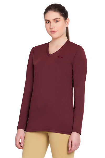 Tuffrider Ladies Taylor Tee Long Sleeve T-Shirt - Breeches.com