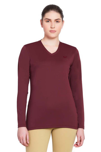 Tuffrider Ladies Taylor Tee Long Sleeve T-Shirt - Breeches.com