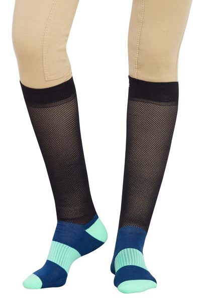 TuffRider EquiCool Ventilated Riding Socks - Breeches.com