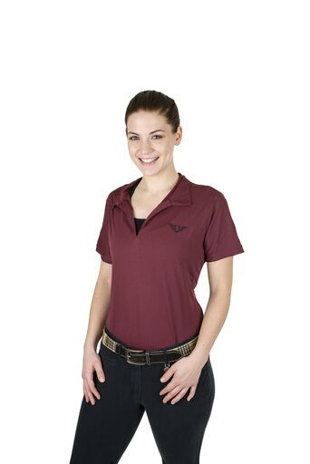 Tuffrider Ladies Taylor Short Sleeve Polo - Breeches.com