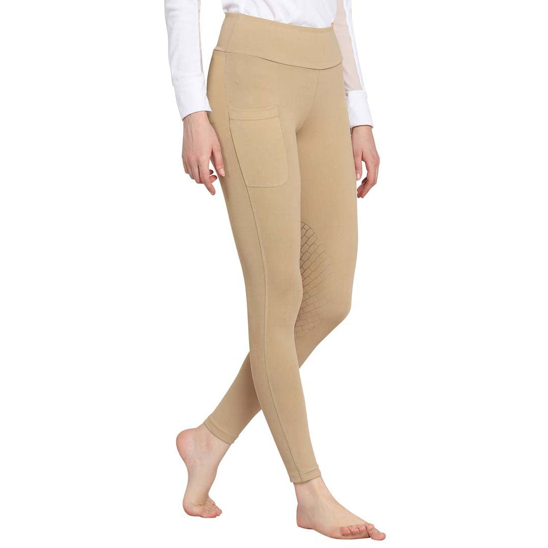 TuffRider Ladies Bootie Tights w/ Pocket - Breeches.com