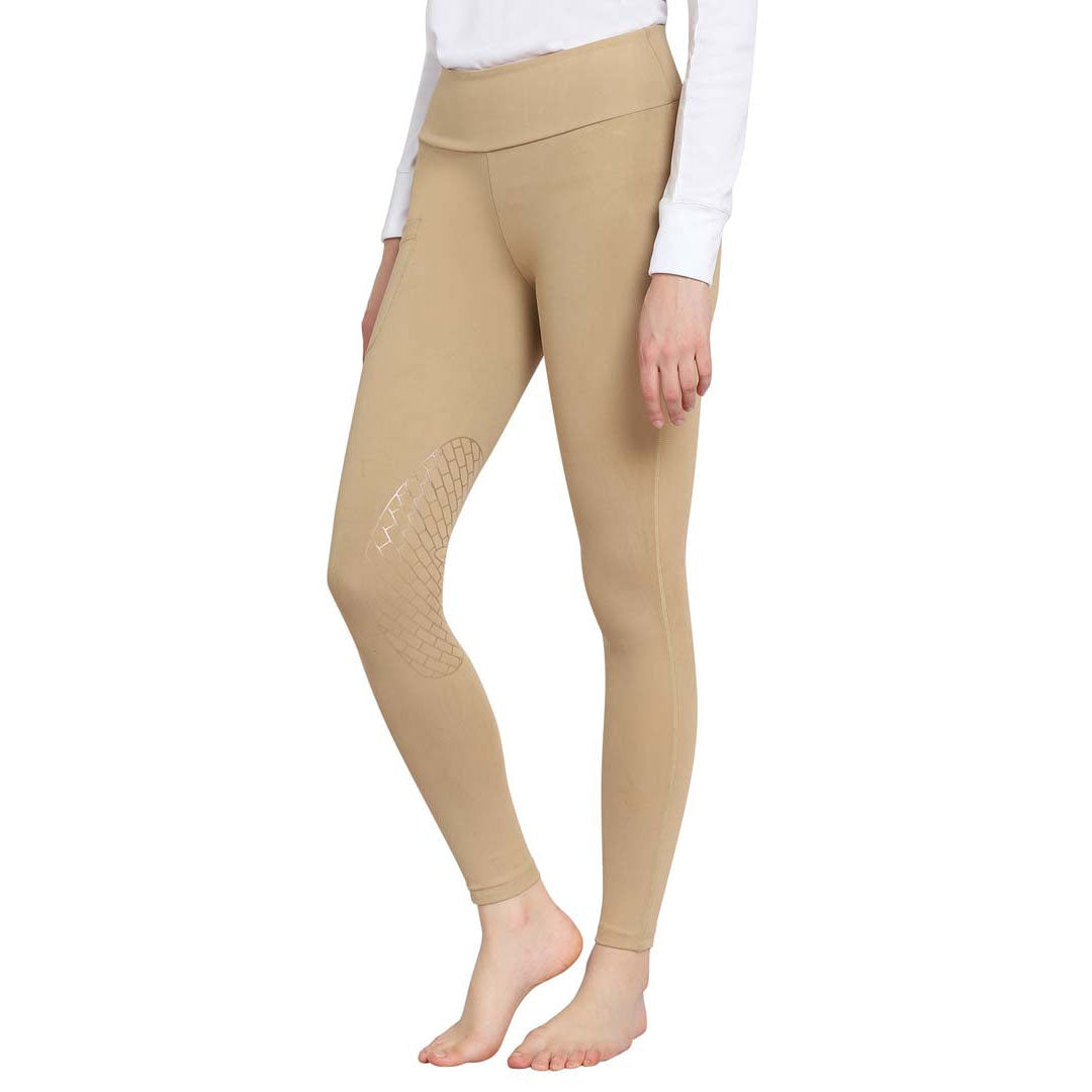 TuffRider Ladies Bootie Tights w/ Pocket - Breeches.com