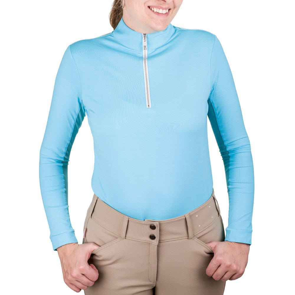 The Tailored Sportsman Ladies ICEFIL Long Sleeve Sun Shirt - Breeches.com
