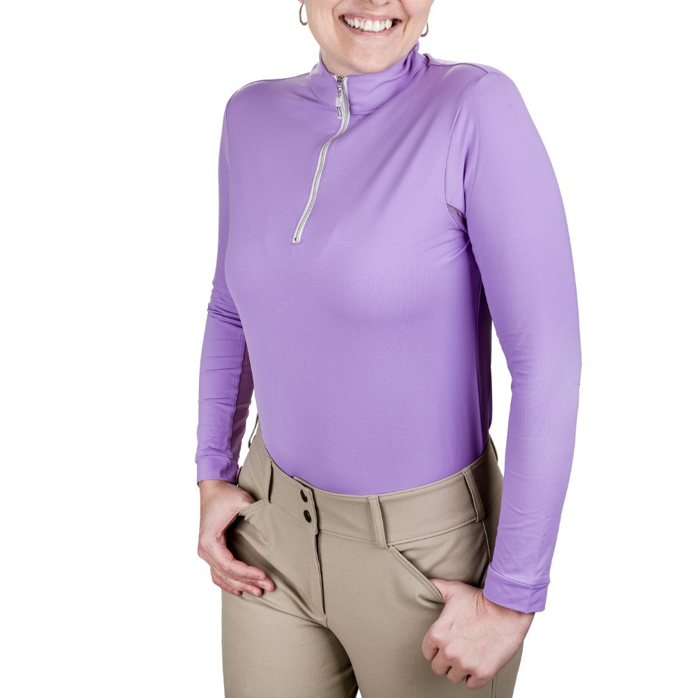 The Tailored Sportsman Ladies ICEFIL Long Sleeve Sun Shirt - Breeches.com