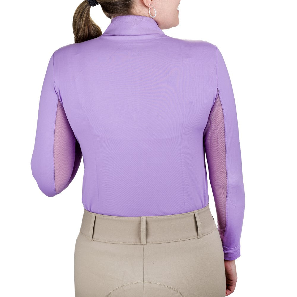 The Tailored Sportsman Ladies ICEFIL Long Sleeve Sun Shirt - Breeches.com