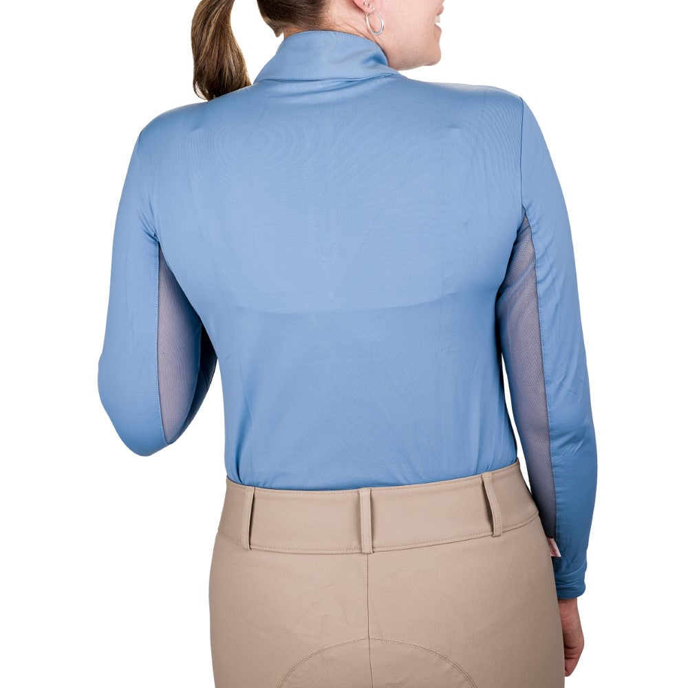 The Tailored Sportsman Ladies ICEFIL Long Sleeve Sun Shirt - Breeches.com