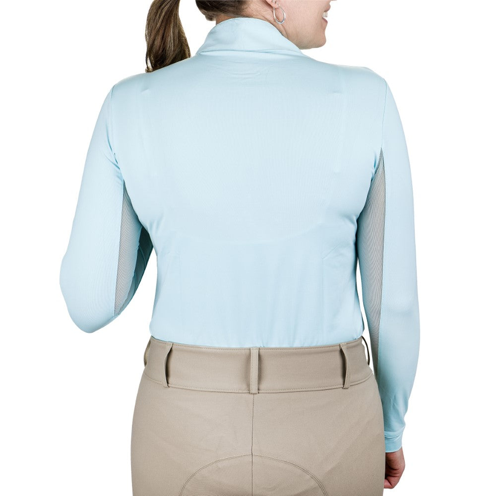 The Tailored Sportsman Ladies ICEFIL Long Sleeve Sun Shirt - Breeches.com