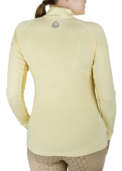 Lettia Women Quarter-Zip Neck UPF 50+ Sun Shirt - Breeches.com