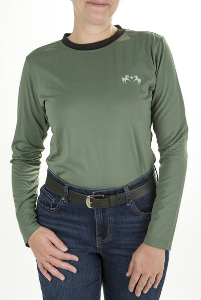 Equine Couture Equilibrium Long Sleeve Shirt - Breeches.com