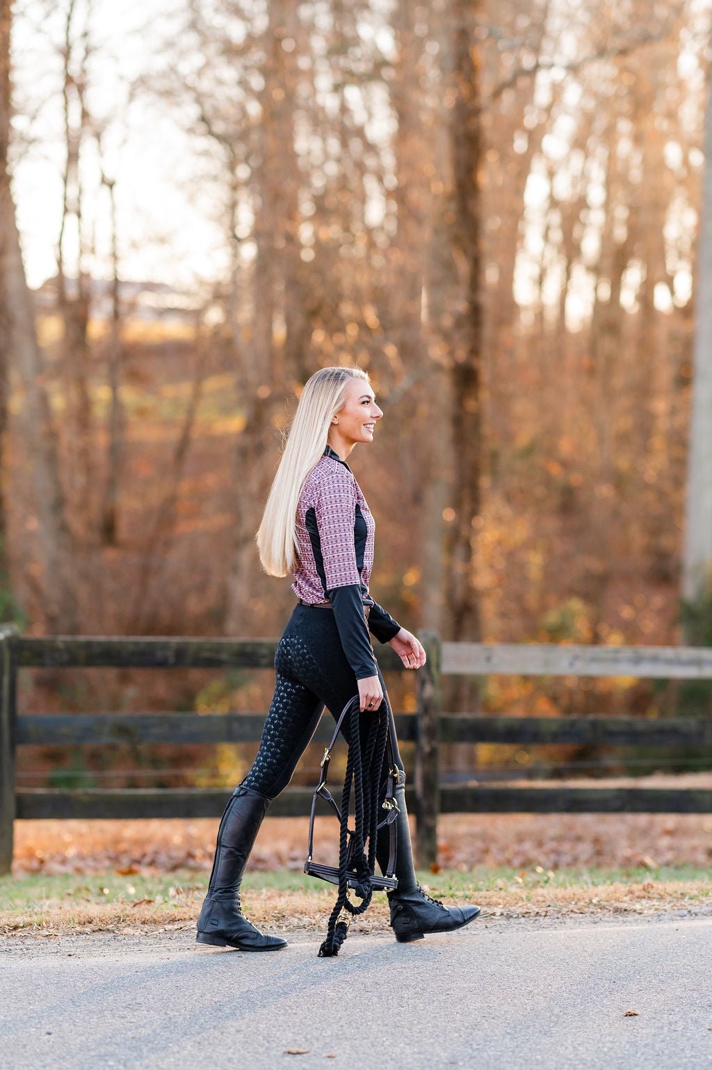 Equine Couture Heather Full Seat Breech - Breeches.com