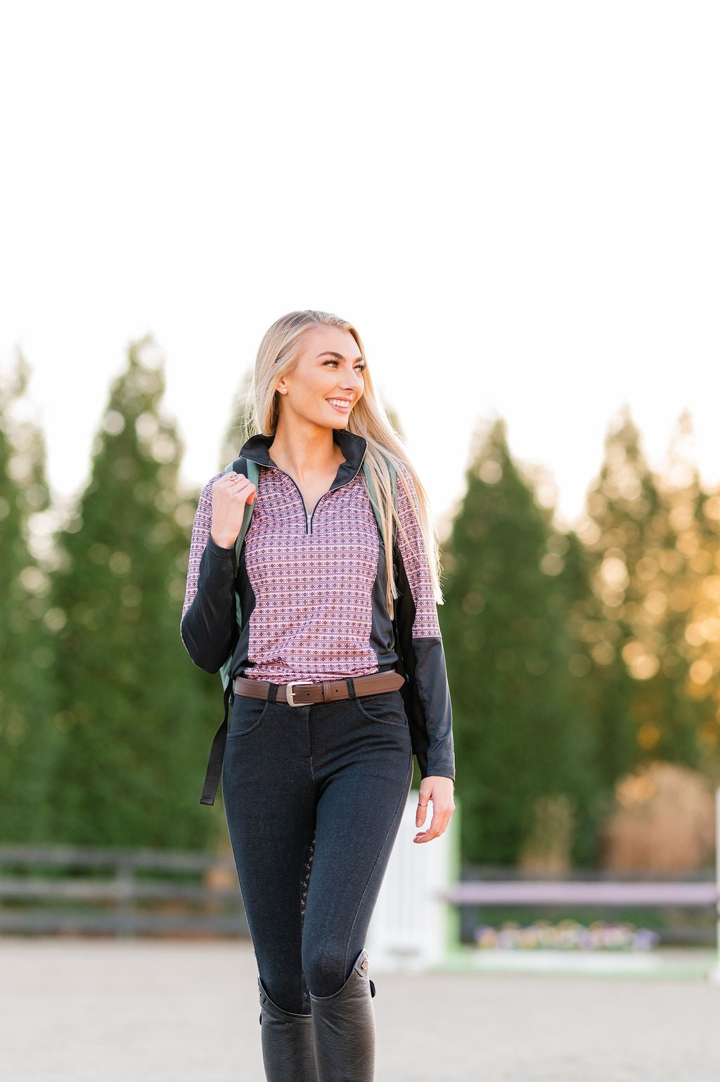 Equine Couture Heather Full Seat Breech - Breeches.com