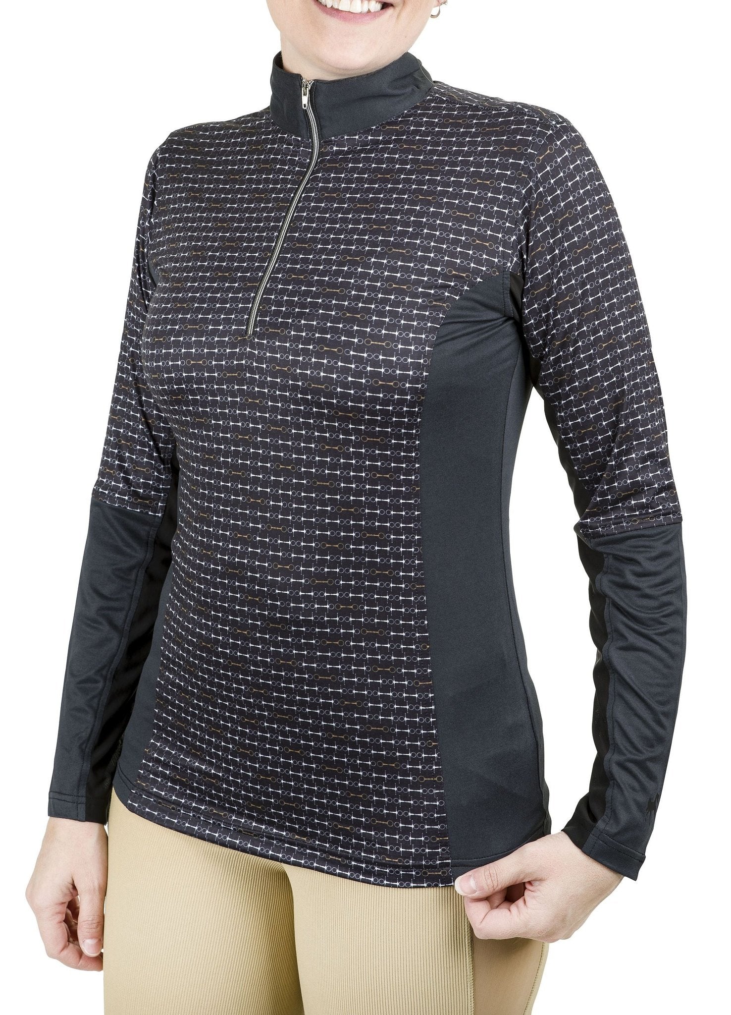 Equine Couture Equicool Snaffle Sport Shirt - Breeches.com
