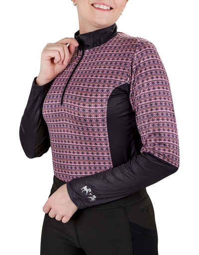 Equine Couture Vivid Aztec Sport Shirt - Breeches.com