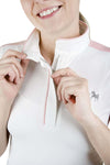 Equine Couture Ladies Magda Equicool Short Sleeve Show Shirt - Breeches.com