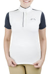 Equine Couture Ladies Magda Equicool Short Sleeve Show Shirt - Breeches.com