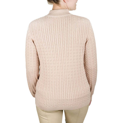 Equine Couture Ladies Zara Cable Knit Sweater - Breeches.com