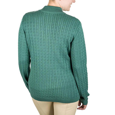 Equine Couture Ladies Zara Cable Knit Sweater - Breeches.com