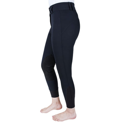 Equine Couture Charlotte Suede Knee Patch Breech - Breeches.com