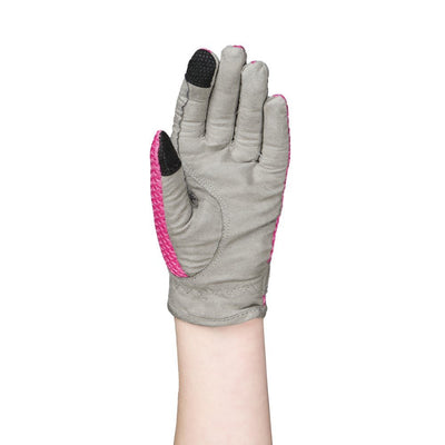 TuffRider Children's Double Up Air Mesh Half Chap and Glove Set - Breeches.com