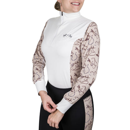 Equine Couture Ladies Equestrian Gear Show Shirt