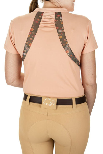 EcoRider by Equine Couture Thea Short Sleeve Sport Shirt - Breeches.com